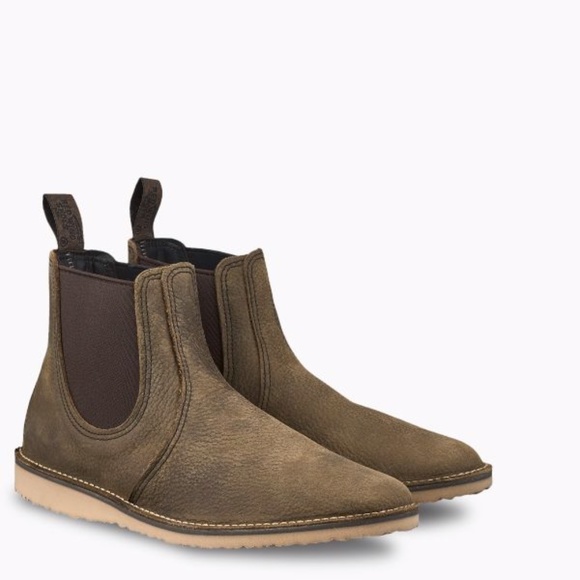 Red Wing Heritage Weekender Chelsea Olive 3313 - Picture 2 of 5